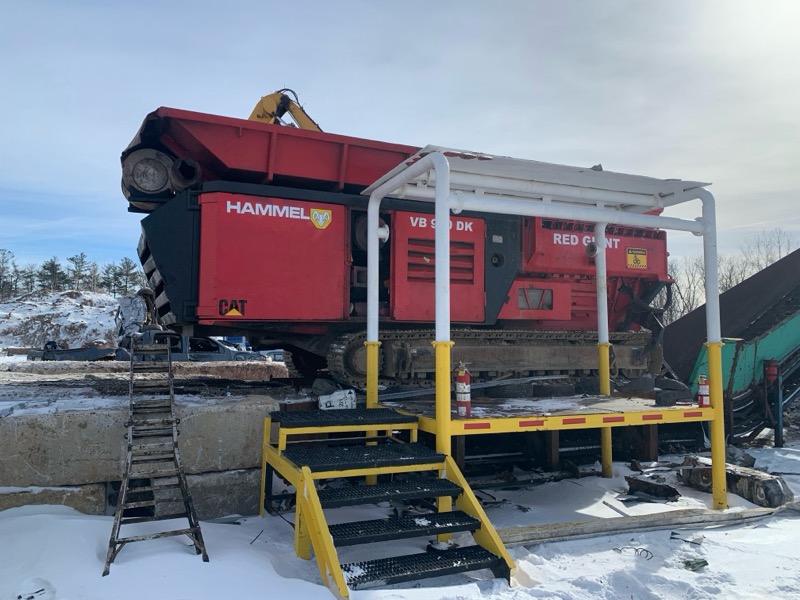 Commercial Metal Shedder